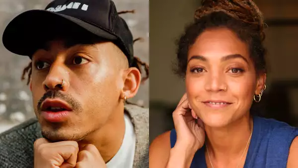 Jordan Stephens and Miquita Oliver