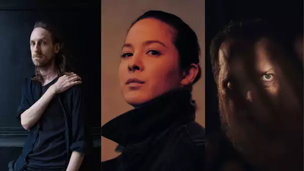 Composite image of headshots of Jonathan Watkins, Jasmin Kent Rodgman and John Grant (L-R)