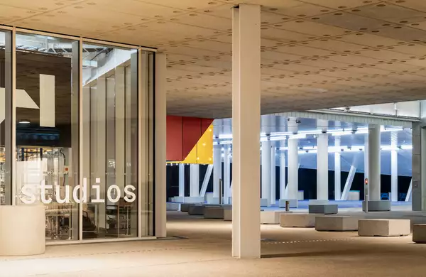 Photo of Aviva Studios exterior