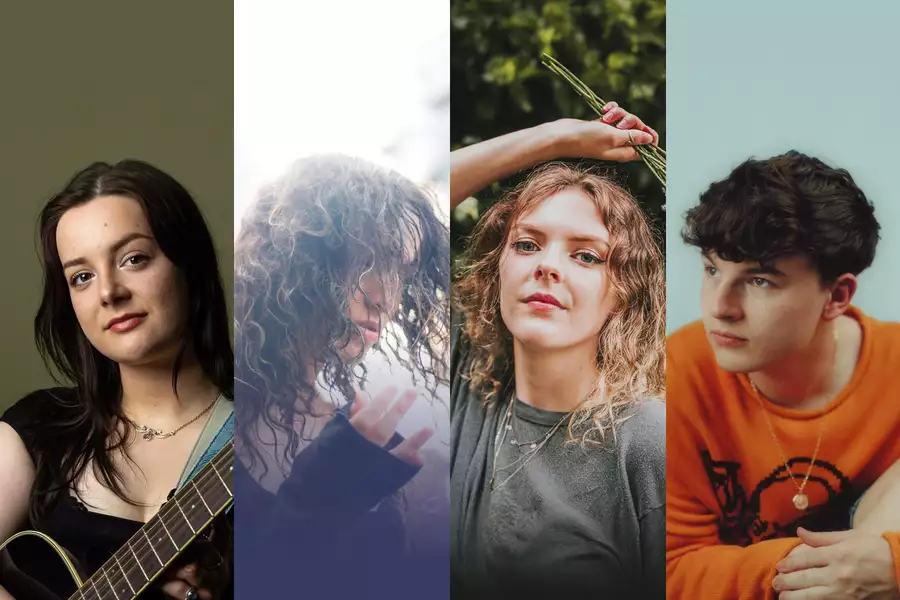 Composite image of four performers taking part in Factory Remix: The Zero Hour