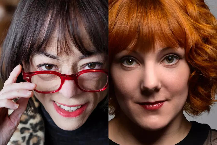 Headshots of Liz Carr and Sophie Willan