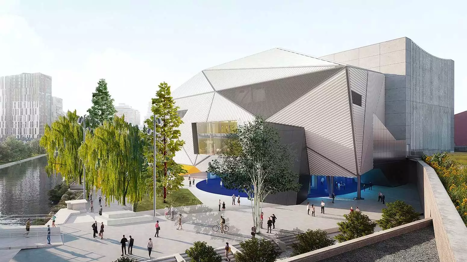 The Factory external view render