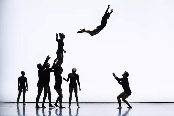 Circa acrobats performing on stage