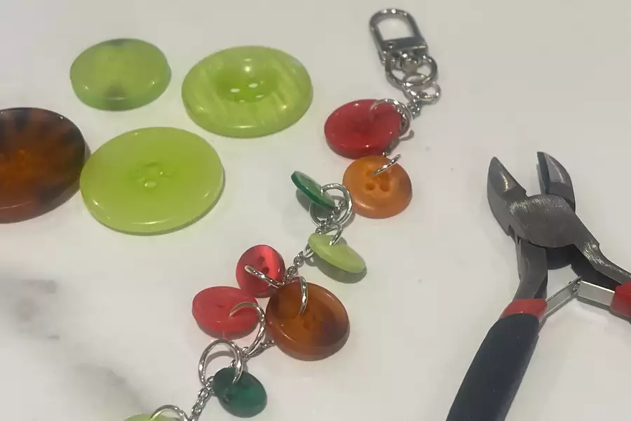 Buttons and pliers