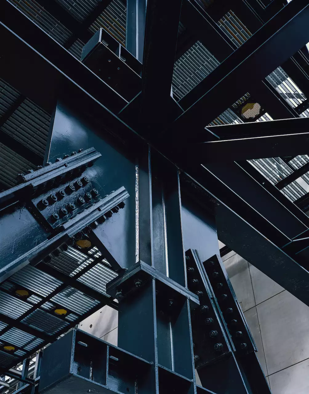 Structural steelwork connections during the Aviva Studios build