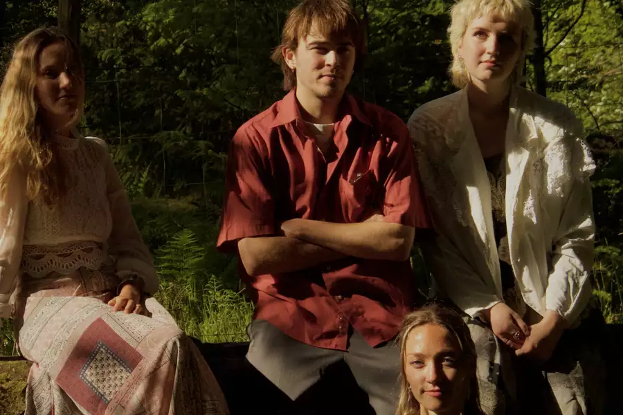 Photo of four members of Evie Eve