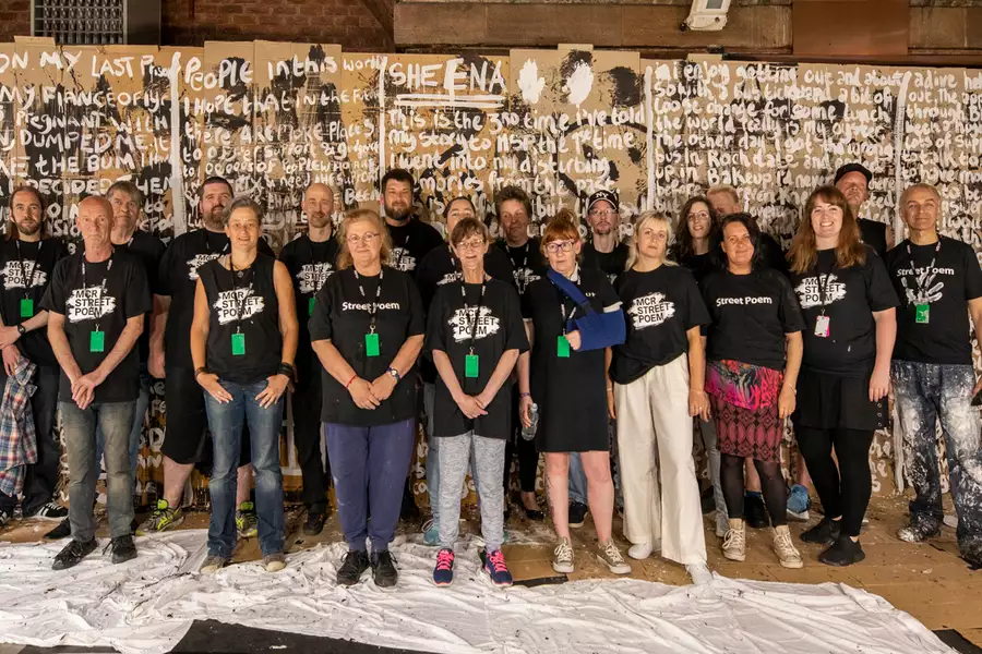 The creators of Manchester Street Poem