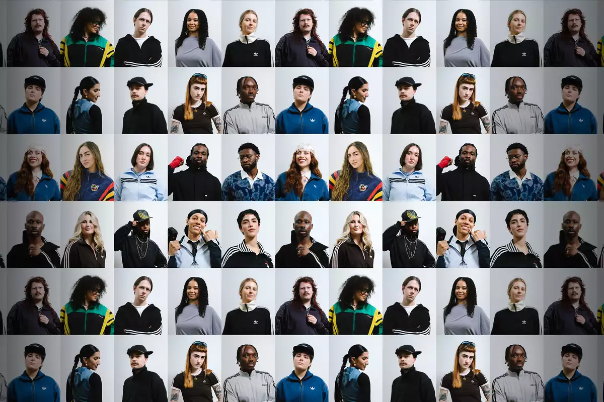 Composite image of the headshots of the Adidas OCN North 2026 cohort