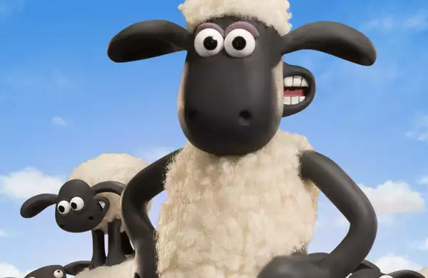 Shaun the Sheep with his Flock