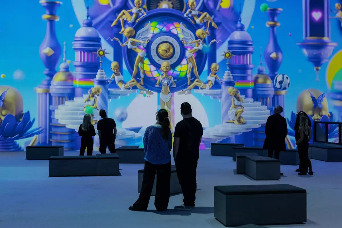 Artwork by Warbb. Robbin Snijders at Coldplay x Lightroom