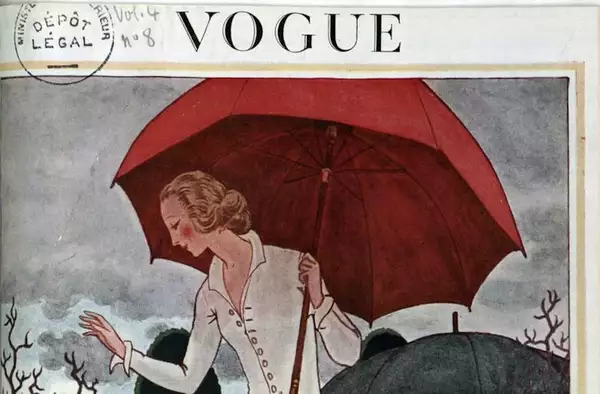 Front cover of Vogue magazine – April 1922
