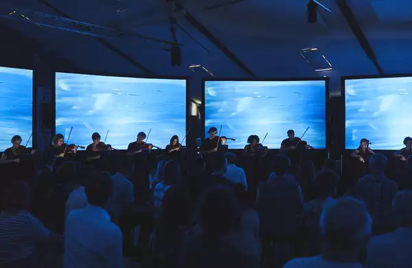 An ensemble orchestra