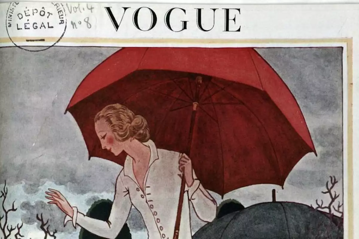 Front cover of Vogue magazine – April 1922