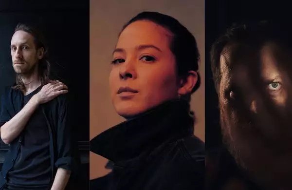 Composite image of headshots of Jonathan Watkins, Jasmin Kent Rodgman and John Grant (L-R)