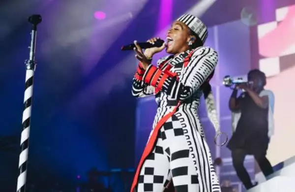 Janelle Monae performs at Manchester International Festival 2019