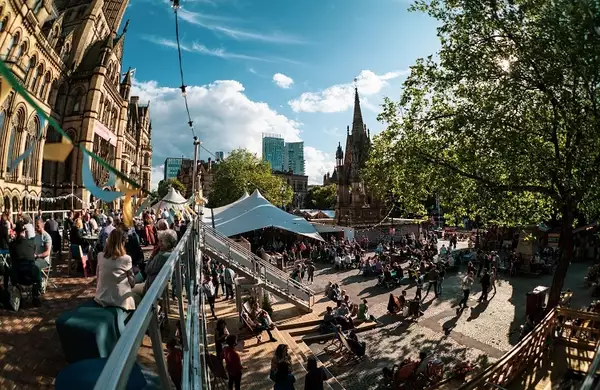 Exterior Photo of Festival Square at MIF