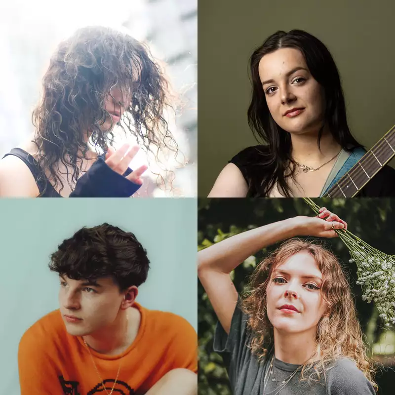 Composite image of four performers taking part in Factory Remix The Zero Hour