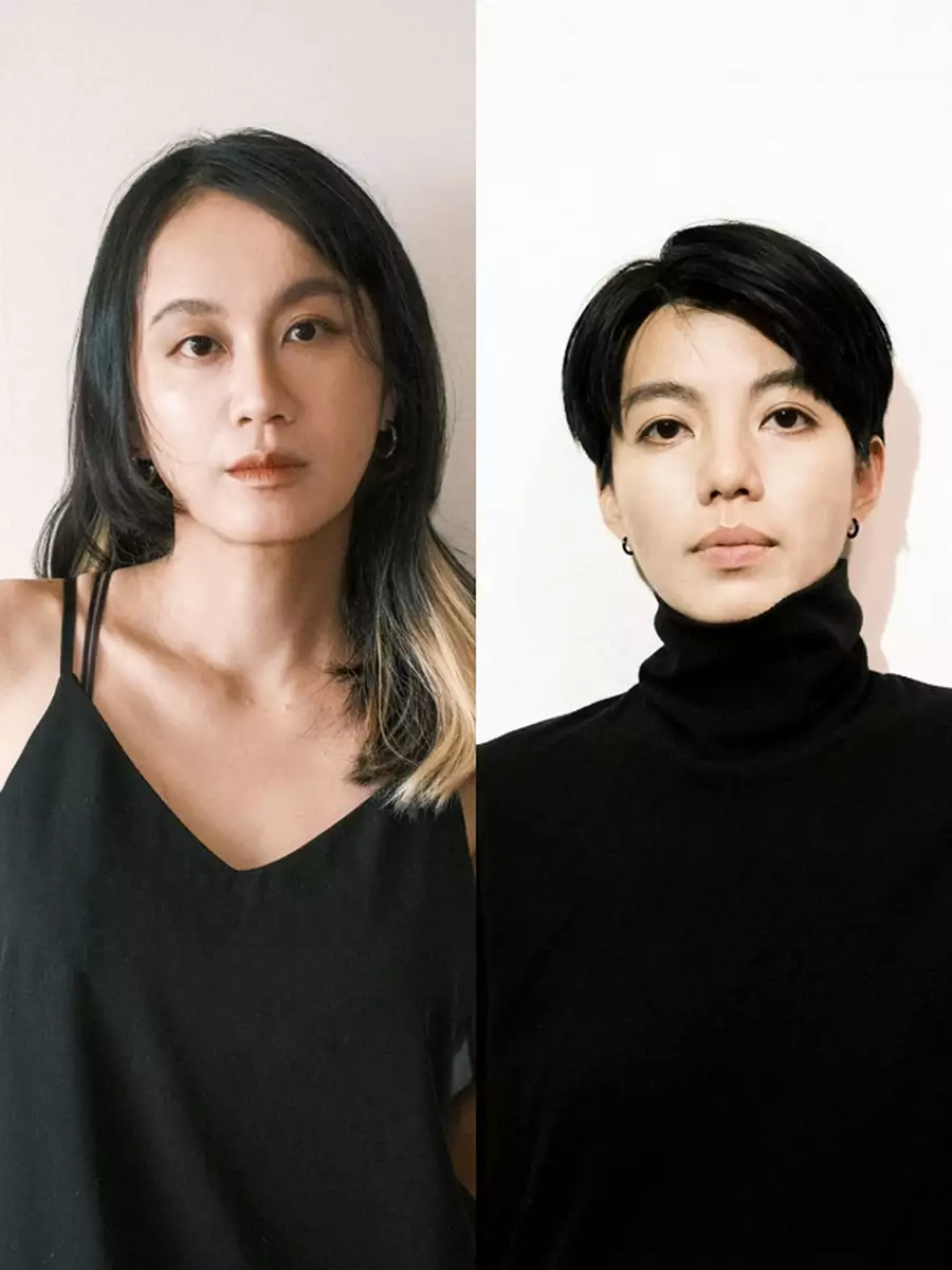 Artists Hung Chien-Han and Ray Tseng