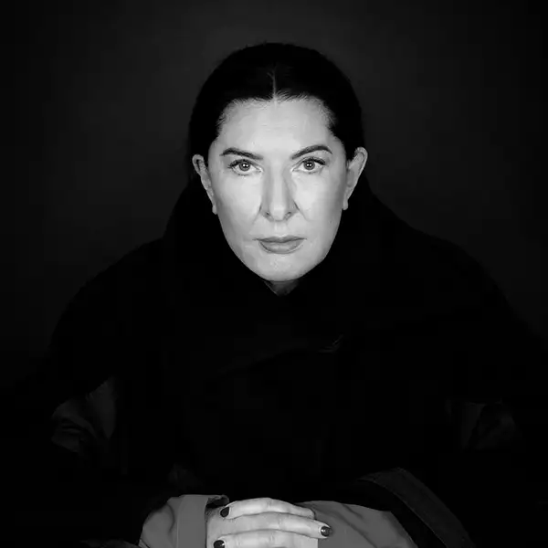 Headshot of Marina Abramović