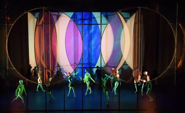 Production image from Tree of Codes at MIF15