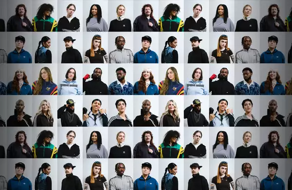 Composite image of the headshots of the Adidas OCN North 2026 cohort