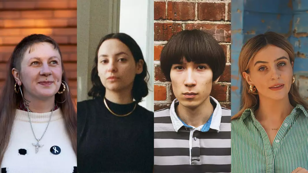 Composite image of headshots (L-R): Jennifer Reid, Seren Metcalfe, Tommy Ryoma and Chanelle Windas.