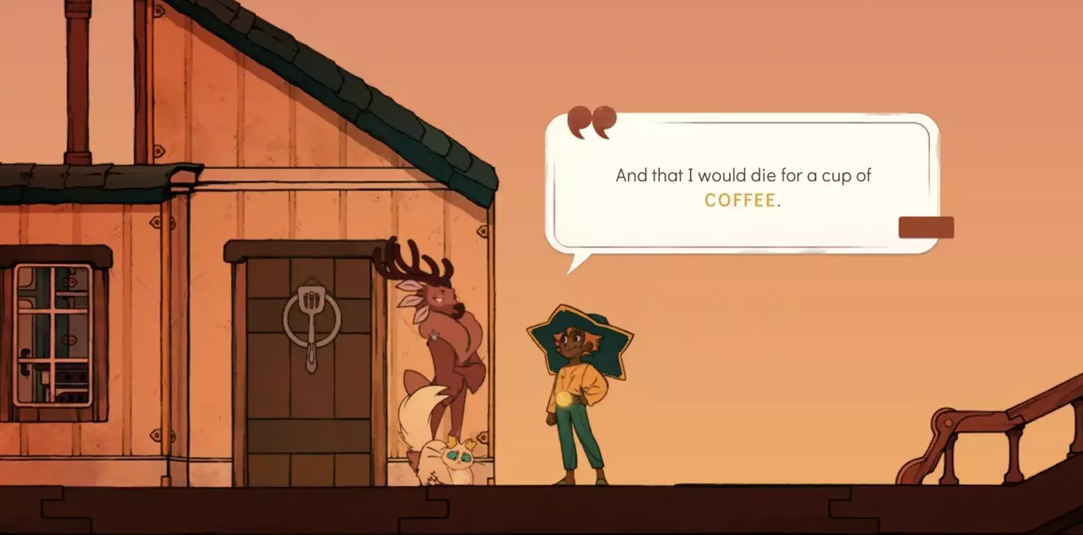 A still from the game Spiritfarer