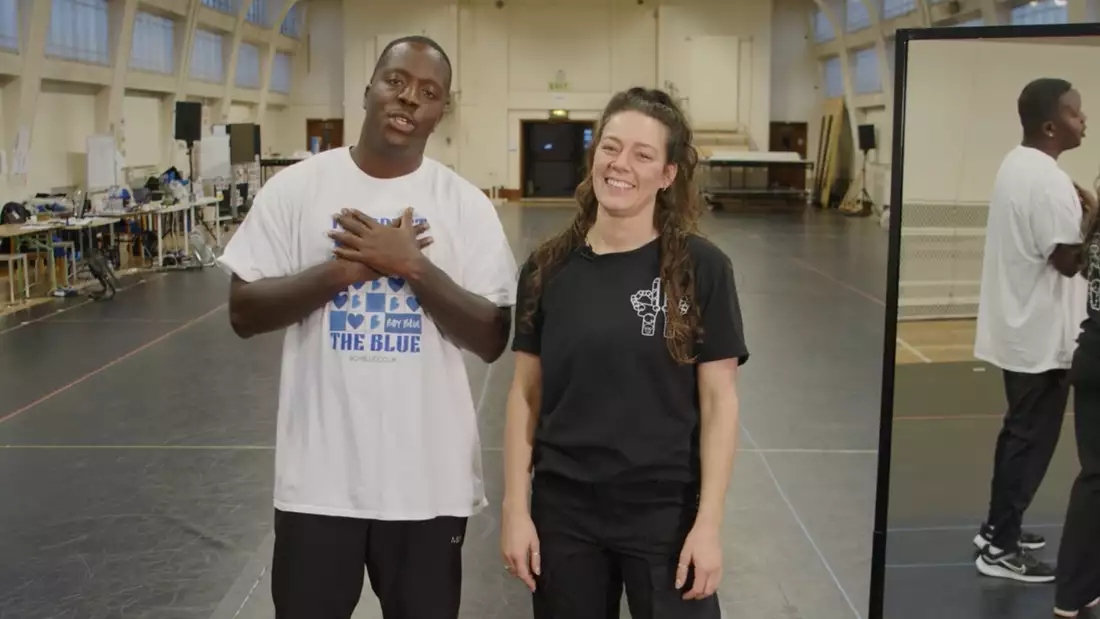 Boy Blue choreographers Lara McCabe and Nathaniel SB Jones