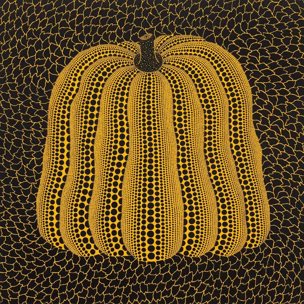 Yayoi Kusama's pumpkin