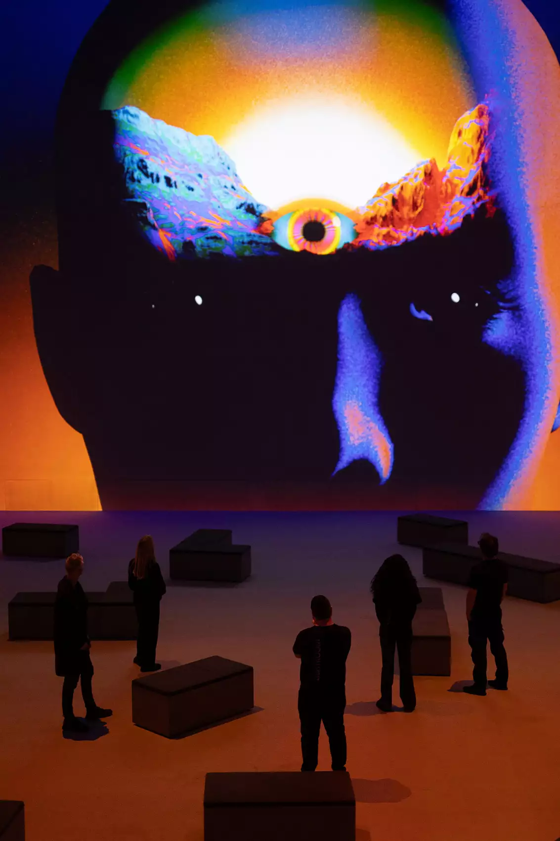 Artwork by Jonathan Zawada at Coldplay x Lightroom