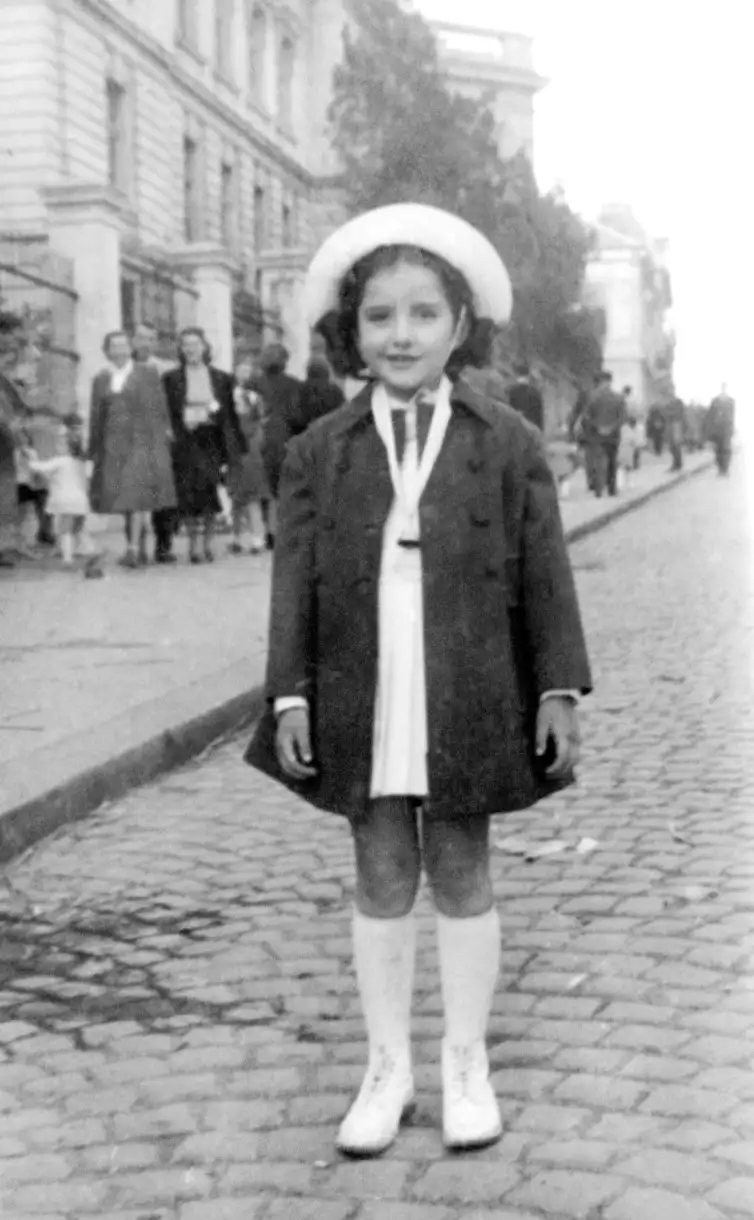 Young Marina, Belgrade, 1951 Courtesy of the Marina Abramović Archives