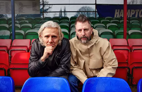 FC Bullard hosts Jimmy Bullard and Fenners sit in an otherwise empty football stadium