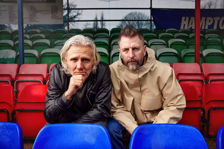 FC Bullard hosts Jimmy Bullard and Fenners sit in an otherwise empty football stadium