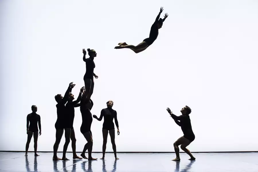 Circa acrobats performing on stage