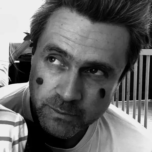 Black and white headshot of Fredrik Nordbeck