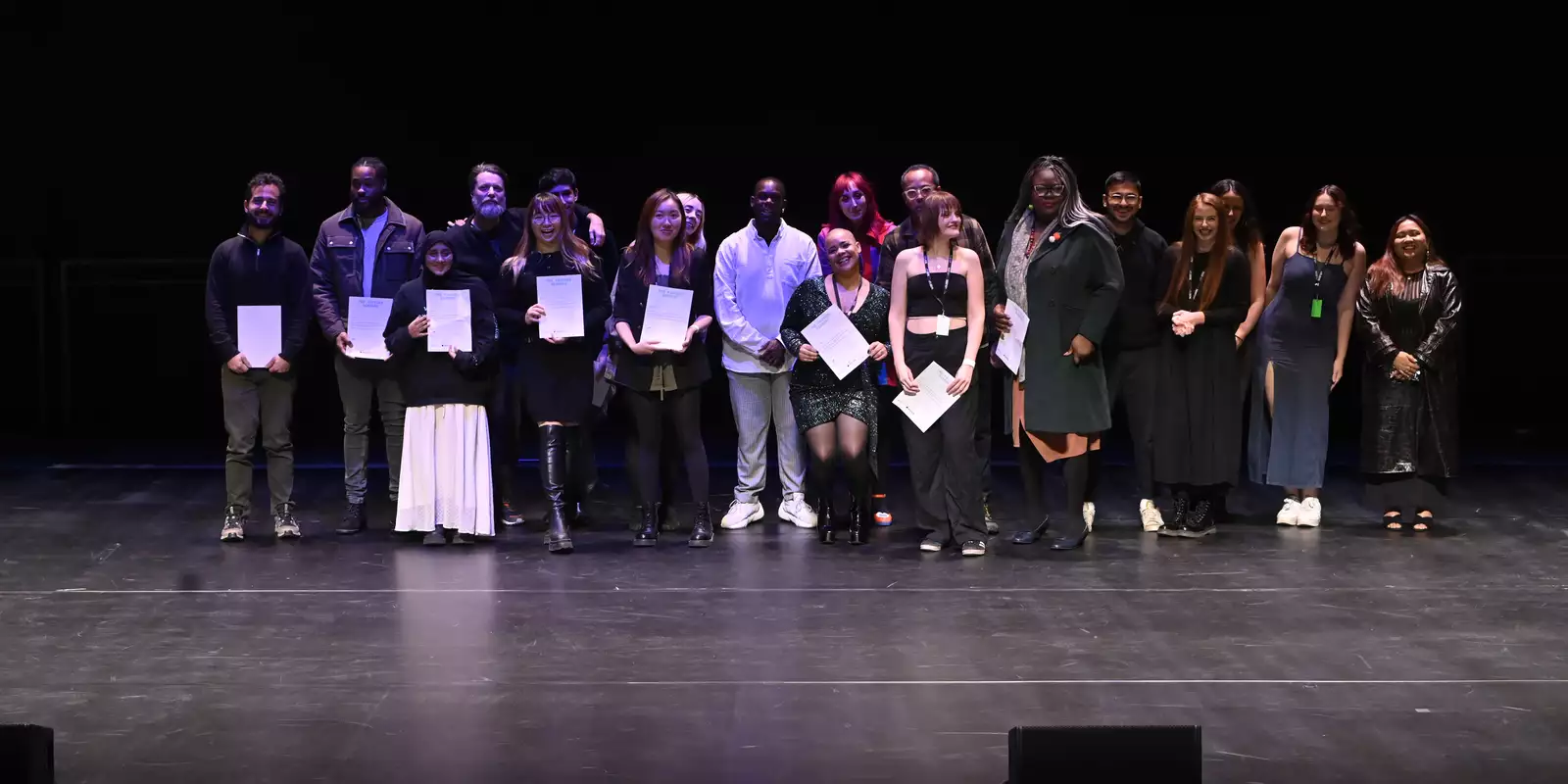 A group of Factory Academy alumni