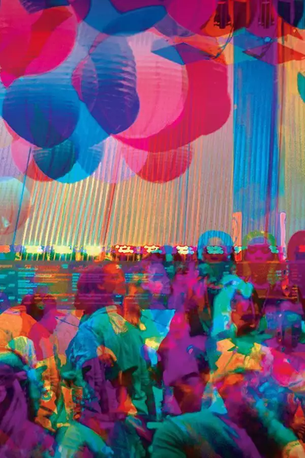 Photograph of festival square